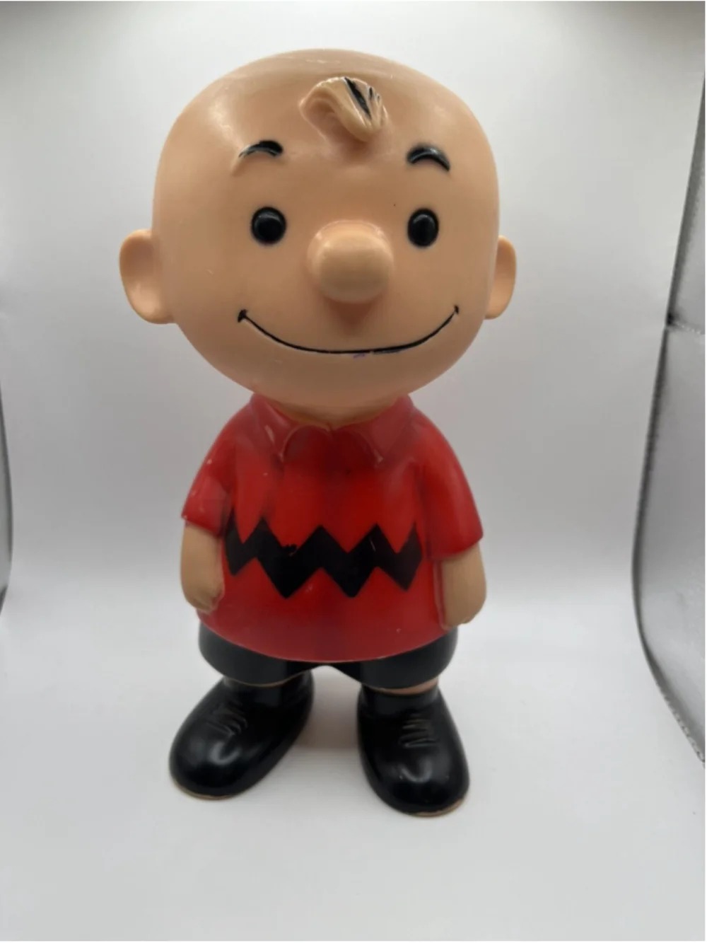 50s Rare Hungerford Charlie Brown Soft Vinyl Doll 9 INCHES ,Hungerford VintagE